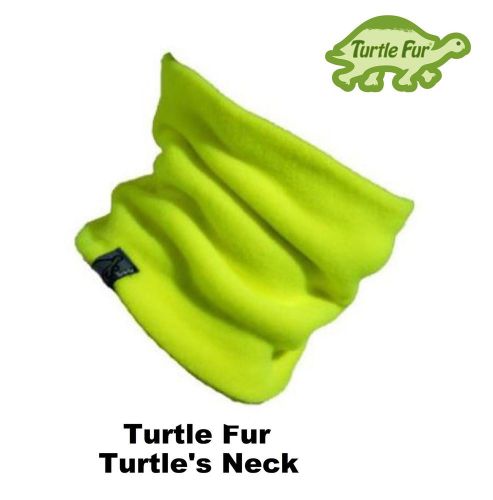 Turtle fur turtle&#039;s neck warmer snow winter cold gear glo stick