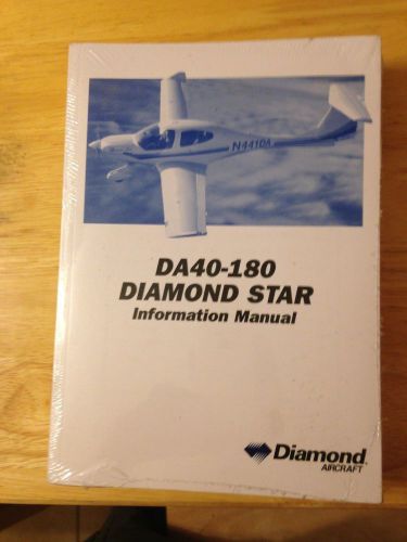 Da40-180 diamond star information manuel