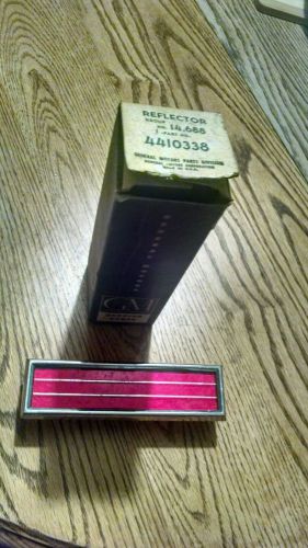 1965 chevy impala door reflector and nos gm