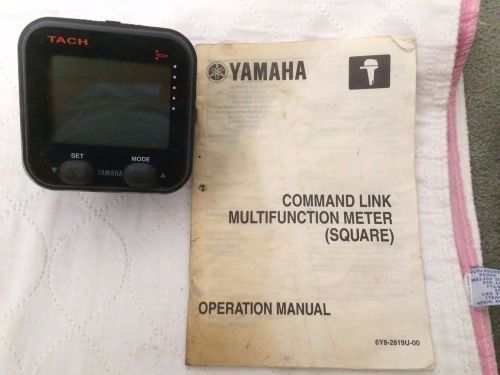 Yamaha outboard command link tachometer 6y8t-01-554-10112909
