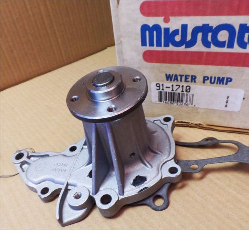 Midstate new 91-1710 engine water pump for toyota corolla 83-87