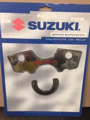 Suzuki hayabusa triple clamp - liquid chrome - 99950-70458