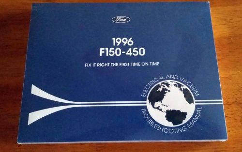 1996 ford f150 f250 f350 f450 trucks factory electrical vacuum troubleshooting