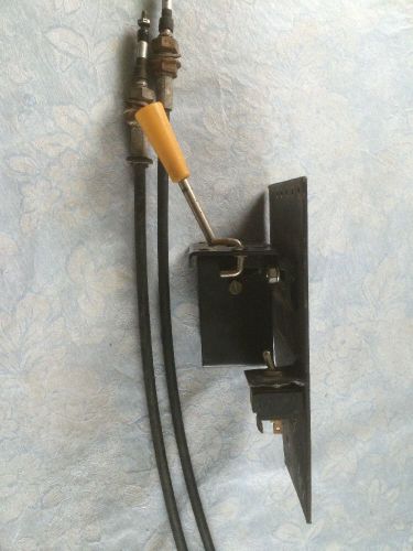 Diamond plow control handle