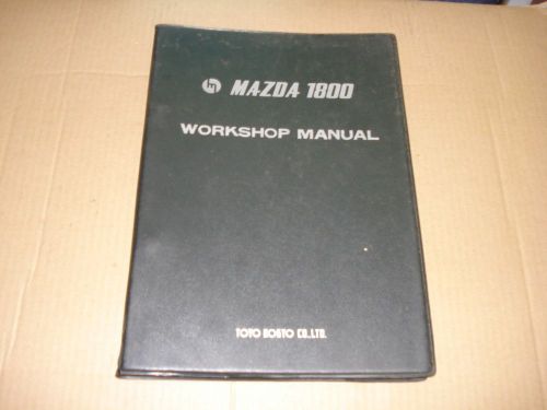 1969 mazda 1800 workshop manual