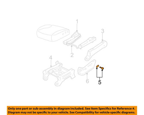 Ford oem seats tracks-adjust handle f65z1561736aaj