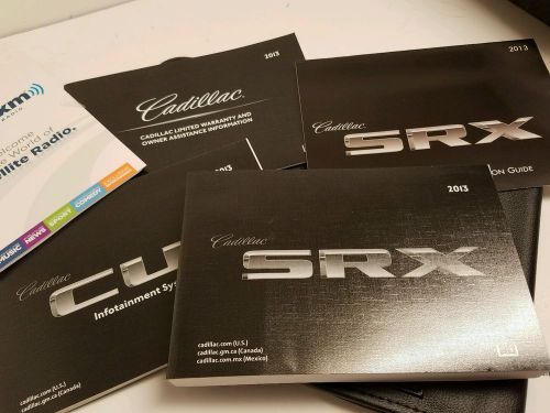 ☆☆☆ 2013 cadillac srx owners manual books case all models ☆☆☆