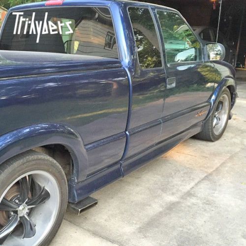 3" square exhaust tip ss camaro style 304 stainless steel for chevy s10 xtreme