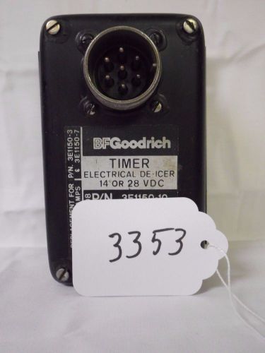 Bf goodrich de-ice timer p/n 3e1150-10 (3353)