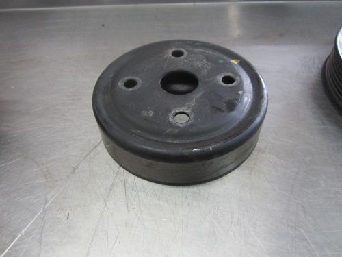 2e038 2009 chevrolet impala 3.5 engine coolant water pump pulley