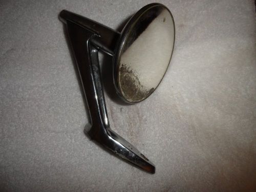 1959 dodge autolite side mirror - 1801 double post base door 58 ? 60 ? mopar 57?