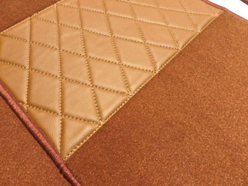 Bmw e9 2500 2800 3.0 cs csi coupe lhd or rhd cognac velours carpet set