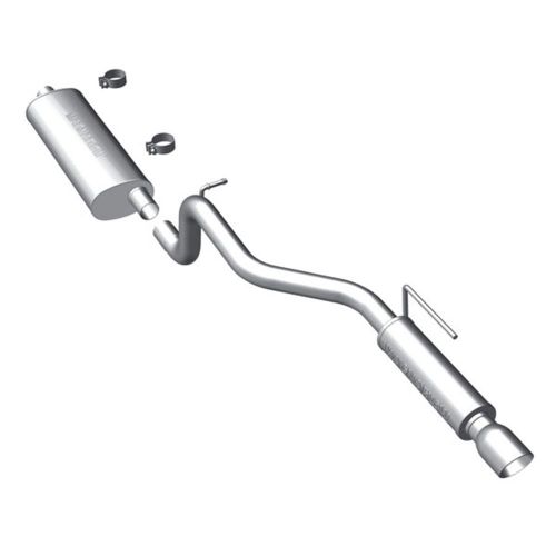 Magnaflow 16874 - stainless steel cat-back exhaust system; single rear exit