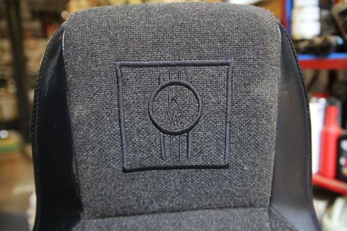 Vintage kenworth bostrom suspension seat- tractor loader truck rat rod man cave