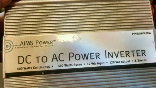 Aims aims power (pwrinv400w) 400w power inverter