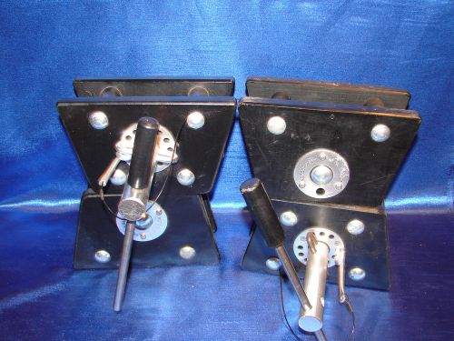 2 -rotochok wheel chocks,rv,tandem axle trailers, size "c"
