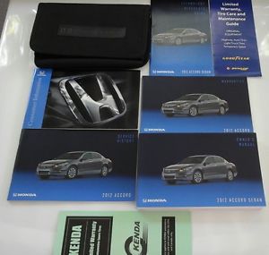 2010 honda accord sedan oem owners manual with warranty manual and case