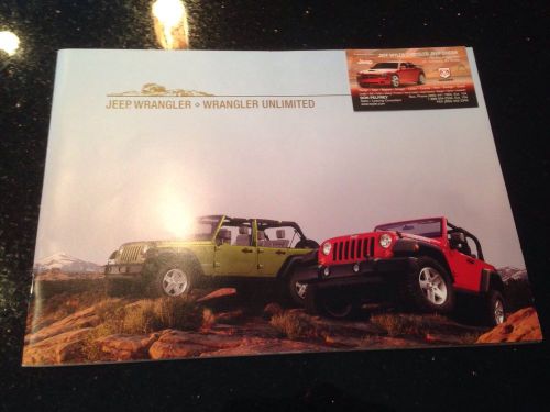 2008 jeep wrangler brochure