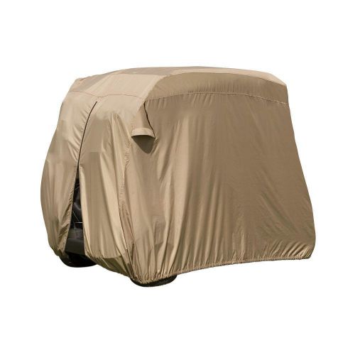 4-person golf car cart cover, weather sun dirt storage cover