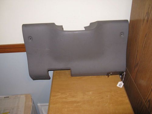 94-97 dodge ram dash trim knee bolster under steering column color light   gray