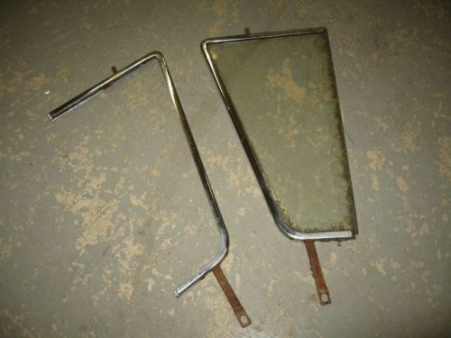 58 chevy belair biscayne door vent window glass frame trim parts bonneville