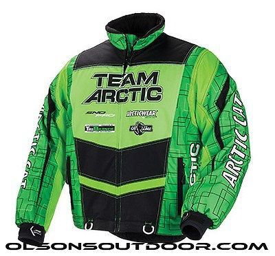 Arctic cat-team arctic jacket lime #5251-11_