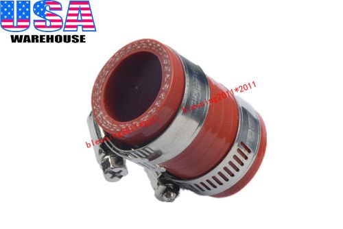 FOR YAMAHA BLASTER HIGH TEMP RUBBER EXHAUST COUPLING CLAMP 1" ID YFS200 RED 1 PC, US $11.99, image 1