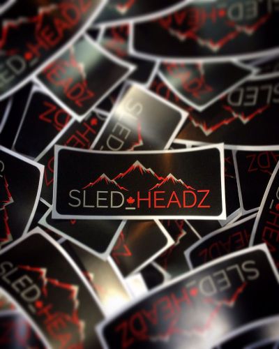 Sled_headz sticker