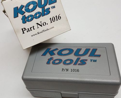 New koul tools 1016 braided hose installation tool -10 an -12 an -16 an fitting
