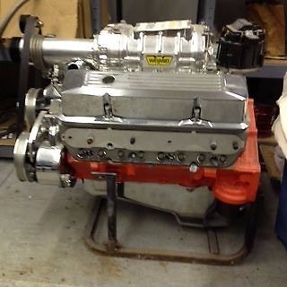 406 supercharged small block chevy  show engine