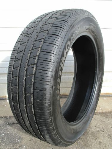 235-55-19 101h hankook optimo h725 tire 235/55r19 9-10/32 tread, 97-99%