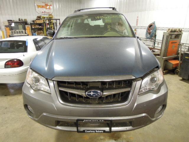 2009 subaru legacy rear seat belt & retractor only rh passenger black