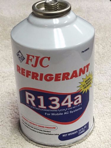 R134a, r-134a, refrigerant, fjc for mobile a/c &amp; refrigeration systems 12 oz.