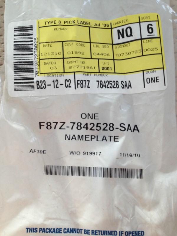OEM EDDIE BAUER Emblem F87Z-7842528-SAA, US $14.99, image 2