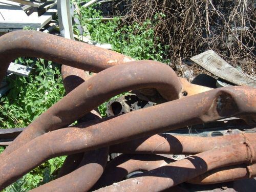 1955-1957 CHEVROLET SMALL BLOCK HOOKER 2110T EQUAL LENGTH HEADERS REALLY ROUGH, US $59.99, image 5