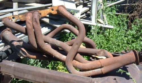 1955-1957 CHEVROLET SMALL BLOCK HOOKER 2110T EQUAL LENGTH HEADERS REALLY ROUGH, US $59.99, image 7