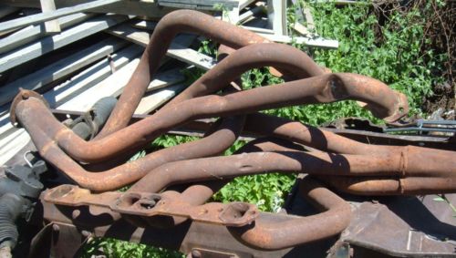 1955-1957 CHEVROLET SMALL BLOCK HOOKER 2110T EQUAL LENGTH HEADERS REALLY ROUGH, US $59.99, image 8