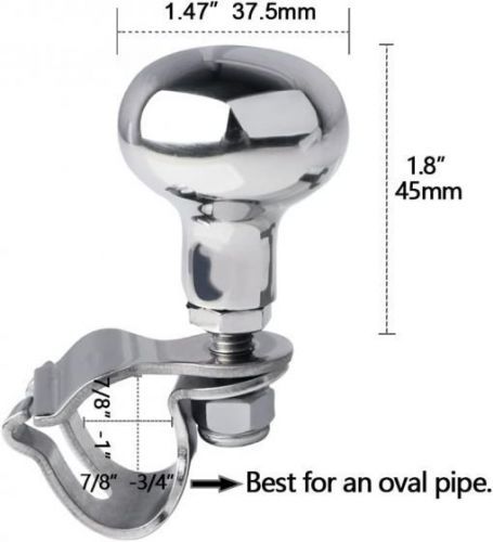 316 Stainless Steel Marine Sport Boat Yacht Steering Wheel Knob,Maneuvering Knob, US $15.49, image 6