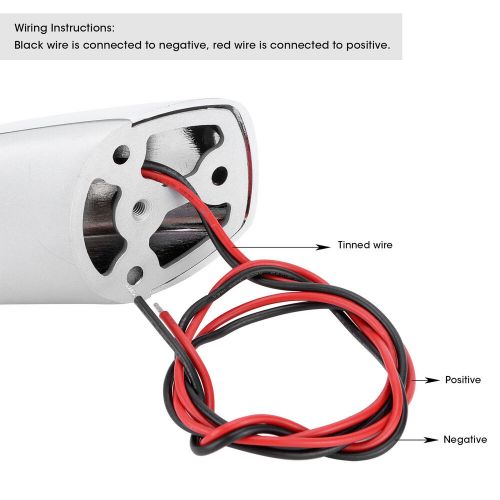 Car 330mm/13in Boat Door Handrail 4LEDs 316 Stainless Steel Replacement, US $62.63, image 9