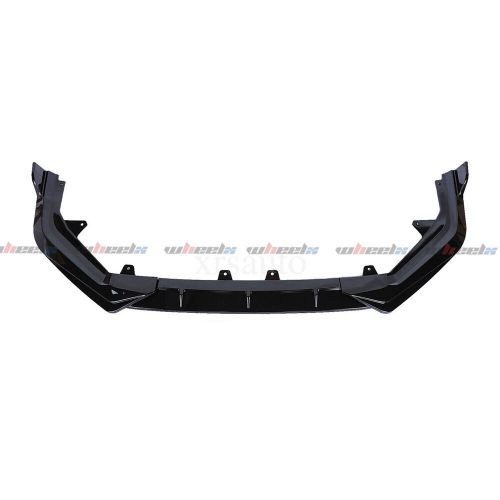 Gloss Black For Honda Civic 2022-2024 Sedan Hatchback Front Bumper Lip Spoiler, US $42.09, image 10