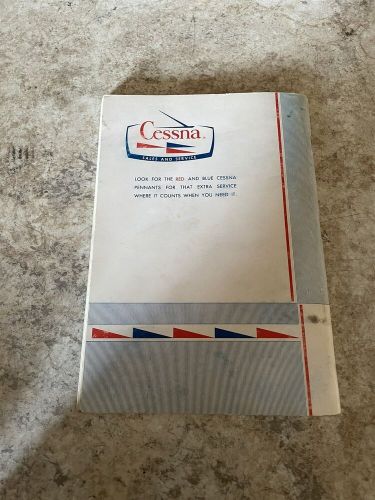 1960 60 cessna 210 owner's manual