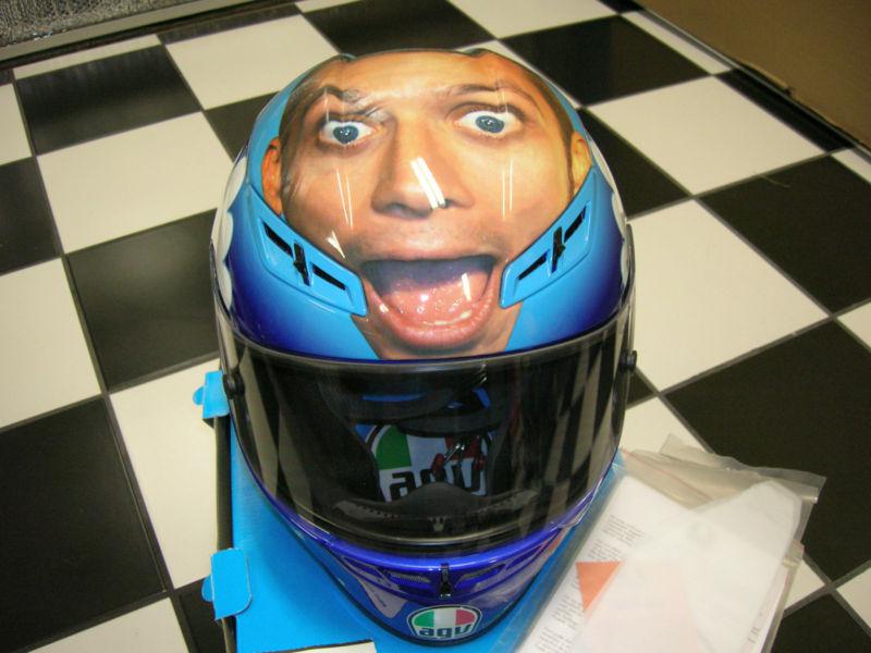 Gp-tech agv limited edition valentino's face xxl new-in-box