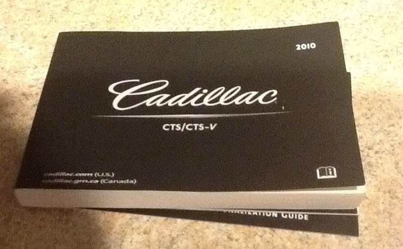 2010 10  cadillac cts  cts-v owners manual