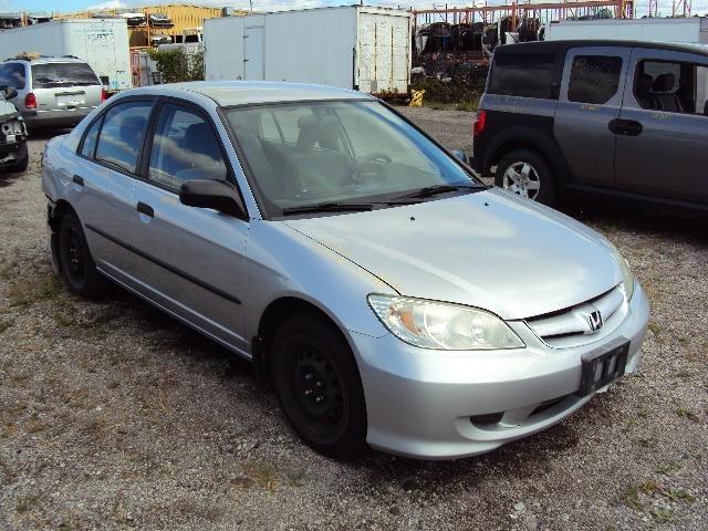 03 04 05 honda civic l. lower control arm fr 1.7l sohc cpe