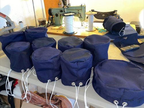 Custom Sunbrella Windlass Cover Forest green Sunbrella 61/2 X8 T X8 W X 10 L, US $60.00, image 8