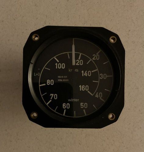 Winter airspeed indicator 0-160 kts  pn 6fms423