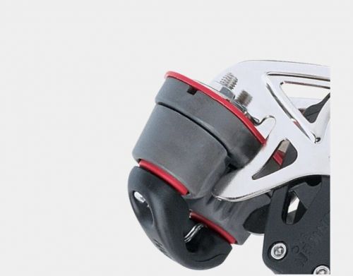 Harken 2692 75mm 3" carbo airblock fiddle sailboat block cam cleat pulley