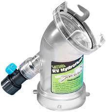 Valterra 45° rv hydro flush hold tank wash gray black dump camp travl trailer