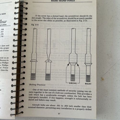 STANDARD AVIATION MAINTENANCE HANDBOOK, 1985, Spiral Bound, US $89.99, image 3