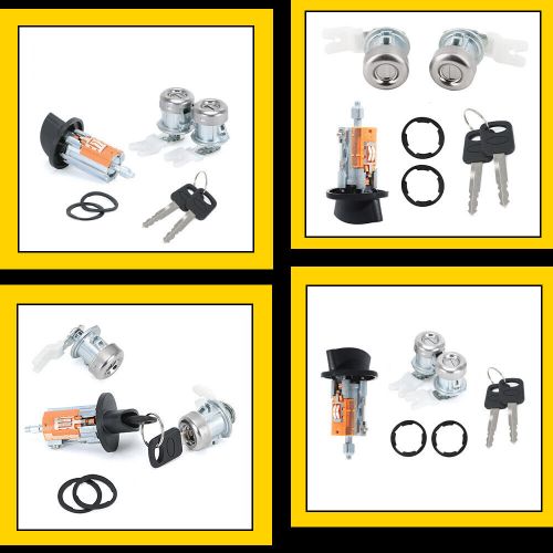 For f250 ford f350 oe# ignition key switch lock cylinder 2 &amp; door tumbler barrel